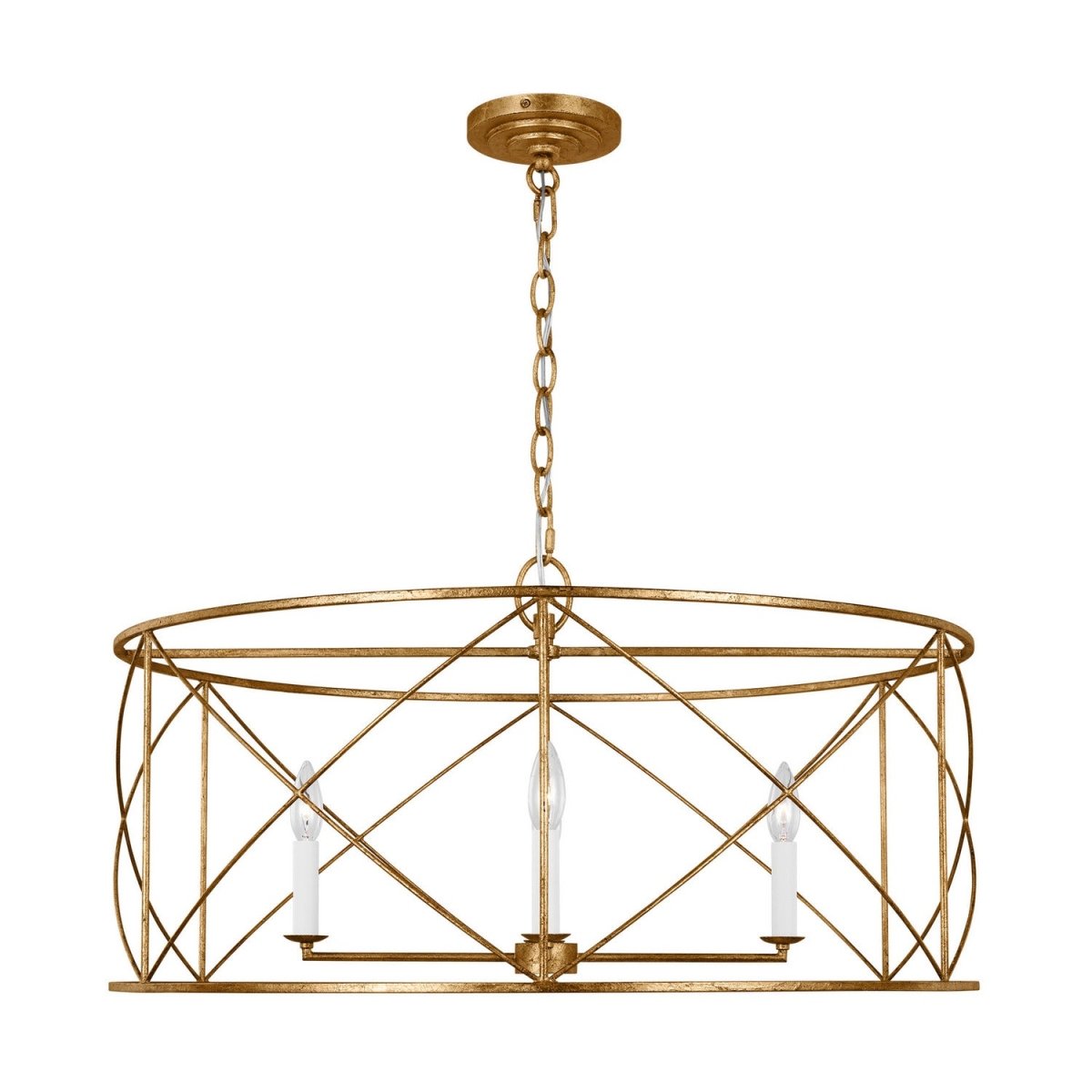 Lustre Beatrix - Doré antique 30" by Visual Comfort Studio | Luminaires & cie