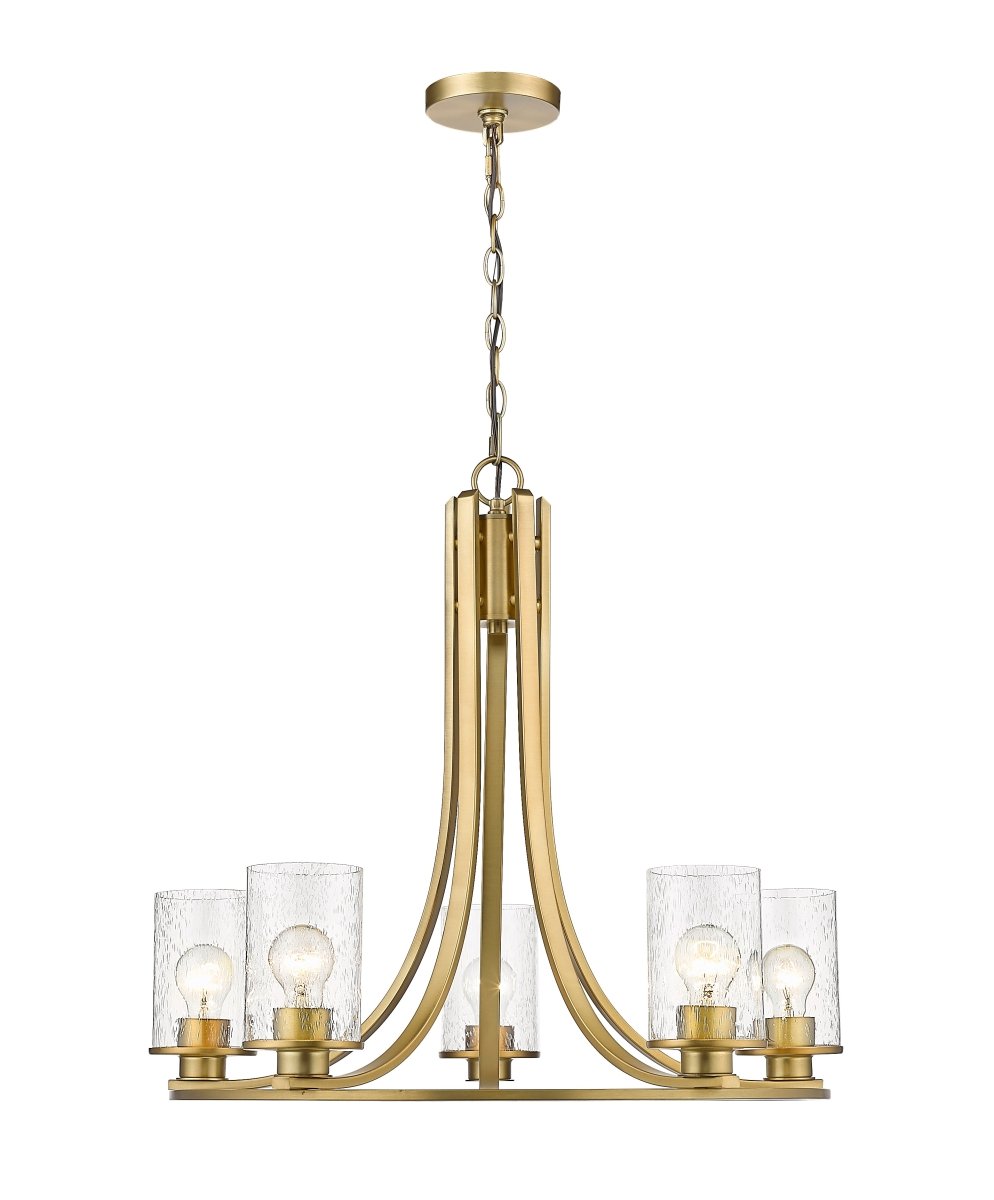 Lustre Beckett - Laiton ancien by Z-Lite | Luminaires & cie