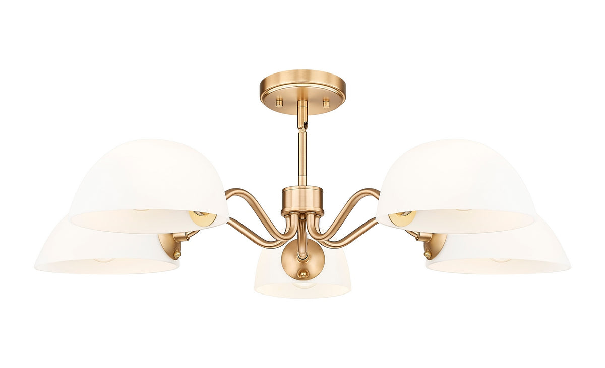 Lustre Breton Or moderne, 33" – vue 2