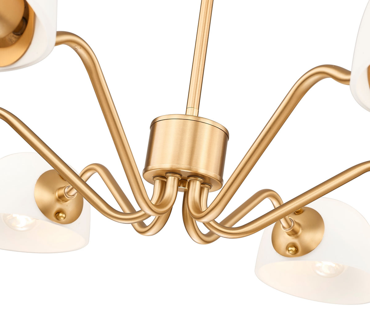 Lustre Breton Or moderne, 39" – vue 2