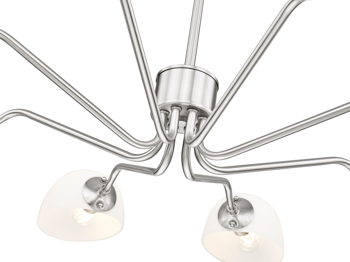 Lustre Breton Nickel brossé, 46" – vue 3