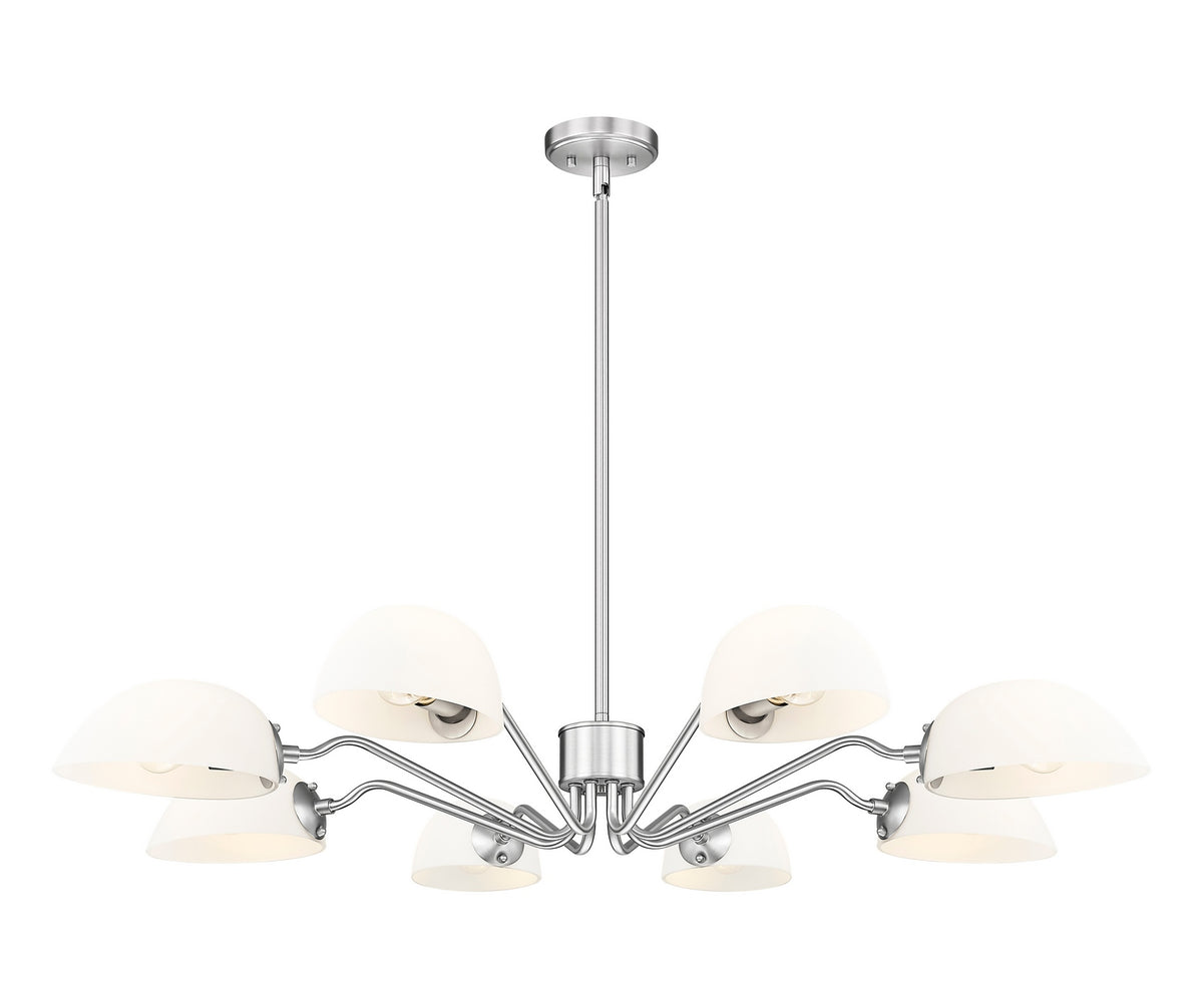 Lustre Breton Nickel brossé, 46" – Z-Lite