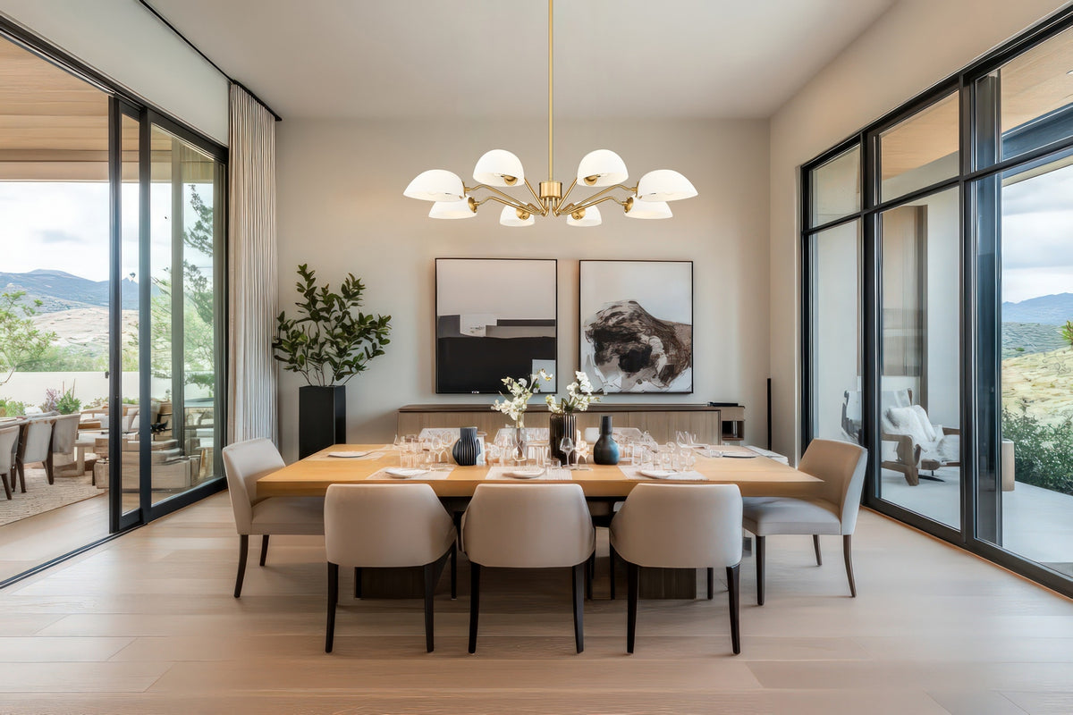 Lustre Breton Or moderne, 46" – vue 8