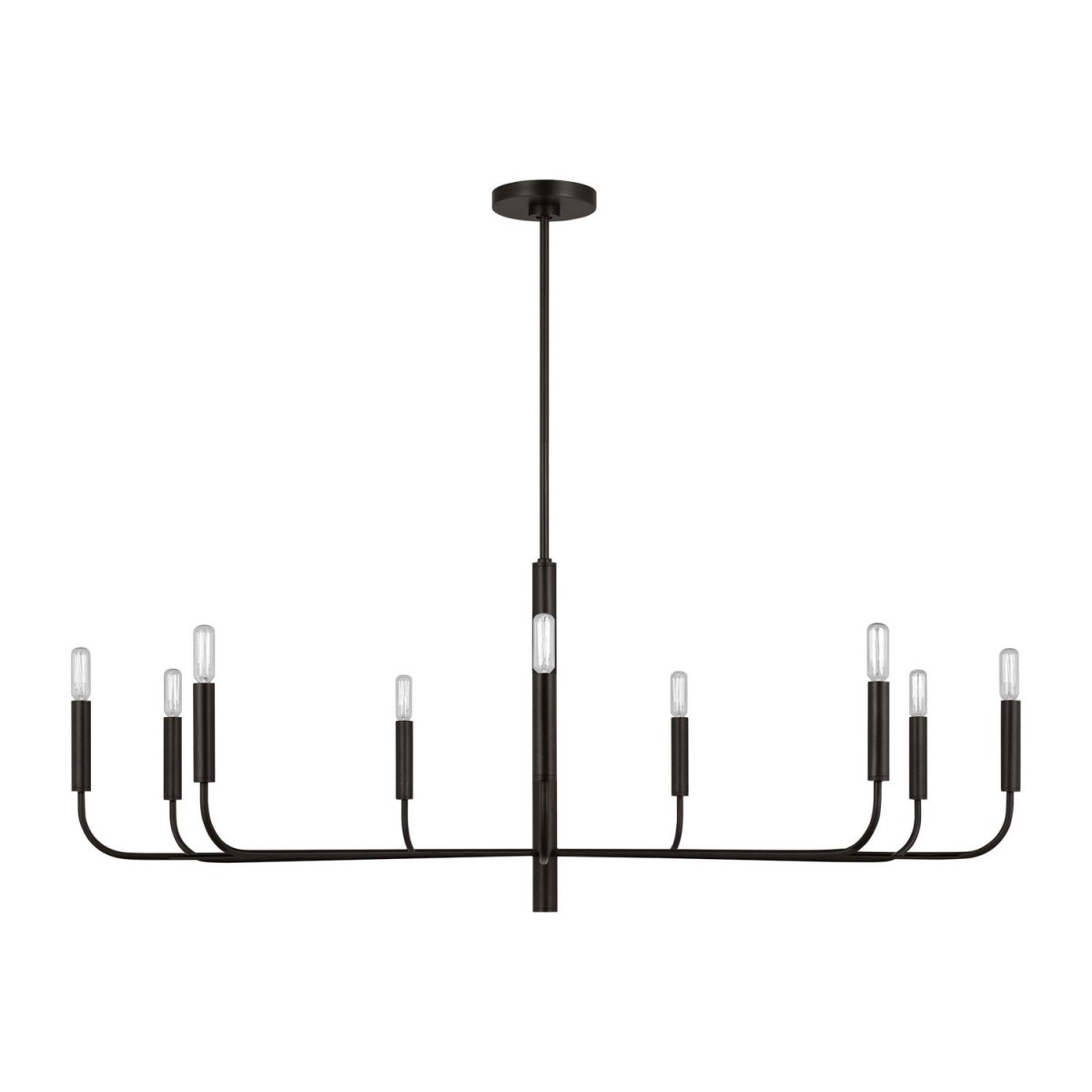 Lustre Brianna - Nickel poli 48" by Visual Comfort Studio | Luminaires & cie