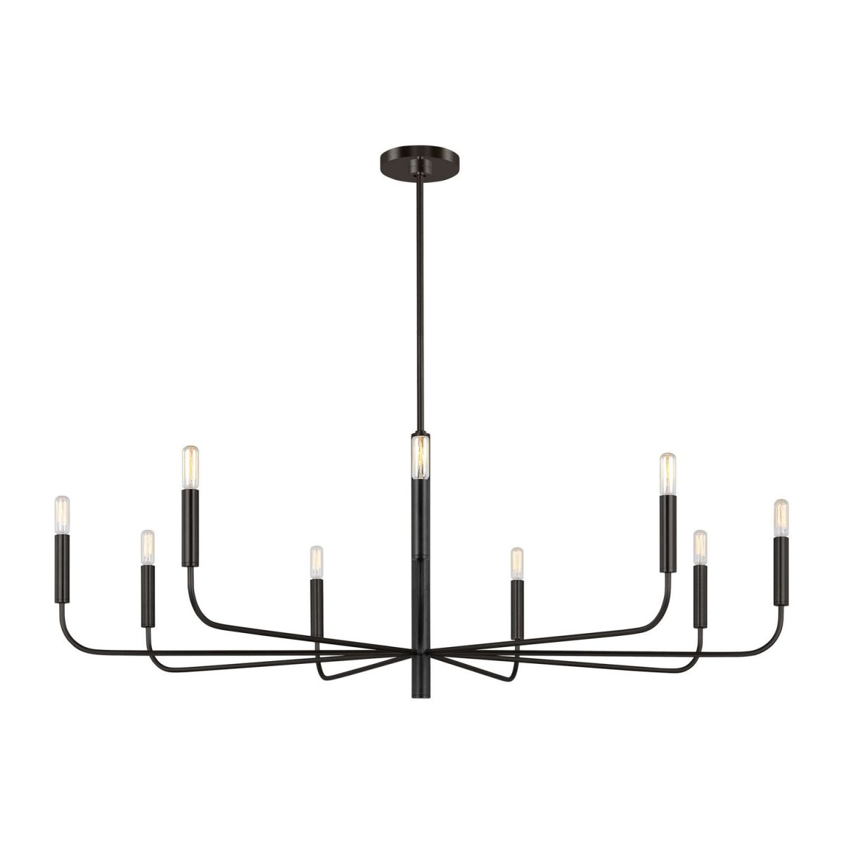 Lustre Brianna - Nickel poli 48" by Visual Comfort Studio | Luminaires & cie