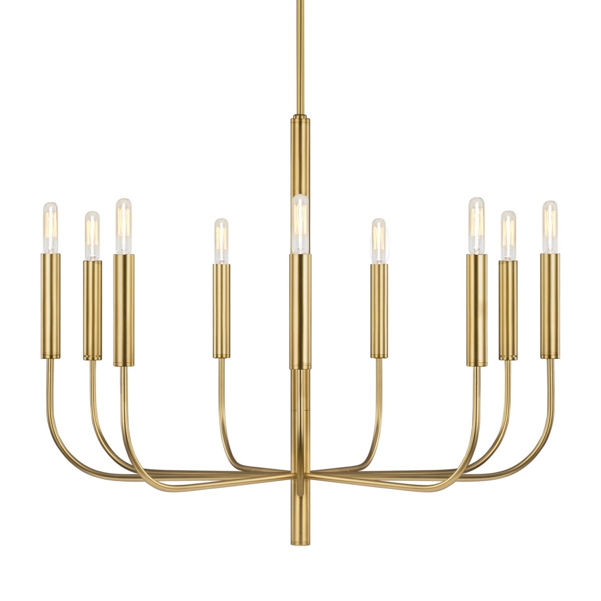 Lustre Brianna - Nickel poli 48" by Visual Comfort Studio | Luminaires & cie