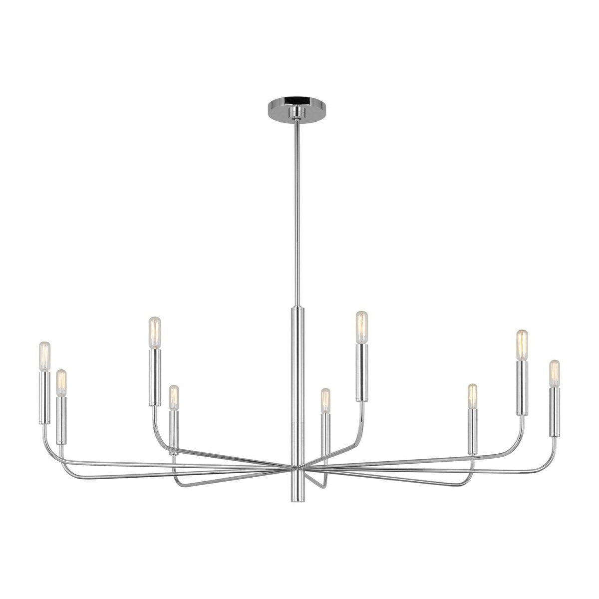 Lustre Brianna - Nickel poli 48" by Visual Comfort Studio | Luminaires & cie