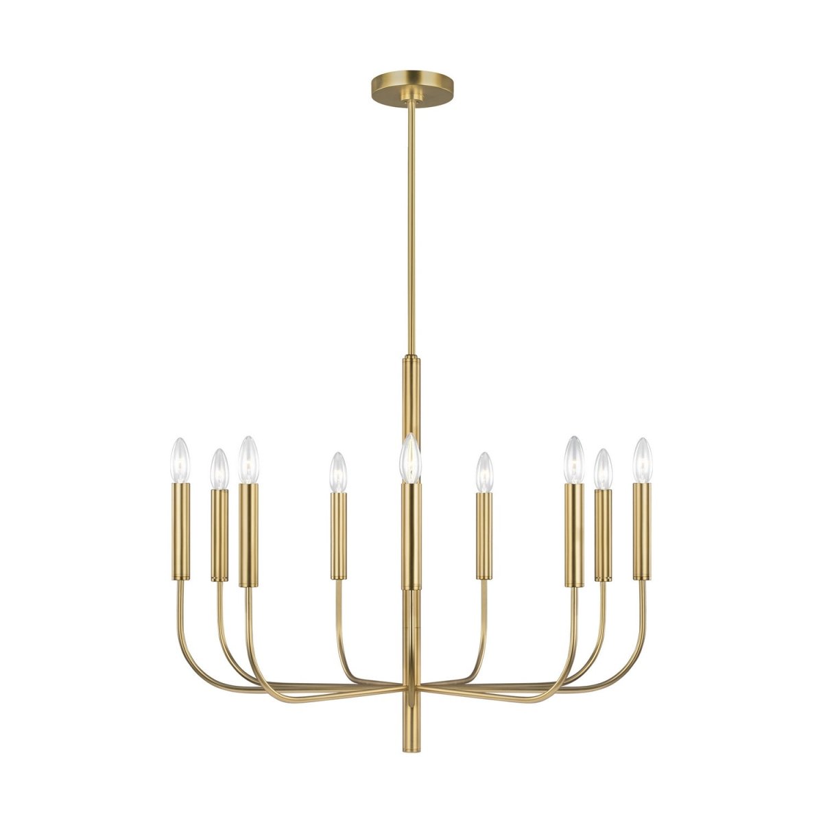 Lustre Brianna - Nickel poli 48" by Visual Comfort Studio | Luminaires & cie