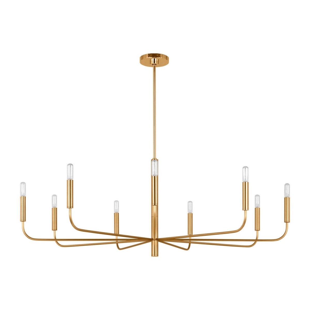 Lustre Brianna - Nickel poli 48" by Visual Comfort Studio | Luminaires & cie
