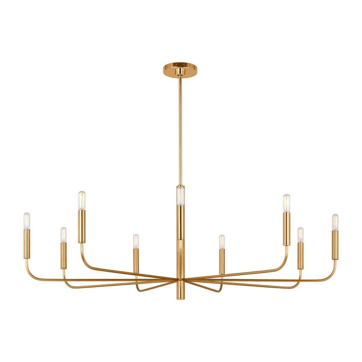 Lustre Brianna - Nickel poli 48" by Visual Comfort Studio | Luminaires & cie