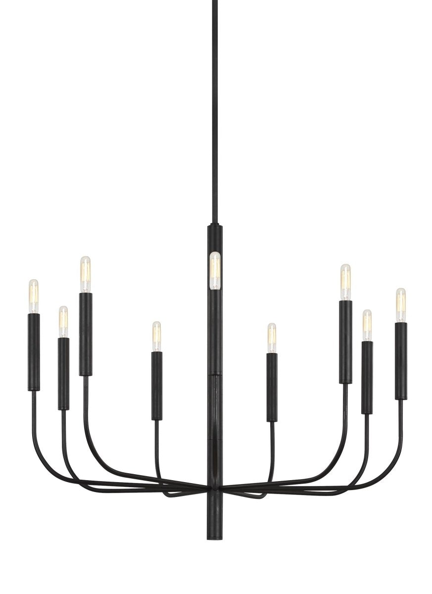 Lustre Brianna - Nickel poli 48" by Visual Comfort Studio | Luminaires & cie
