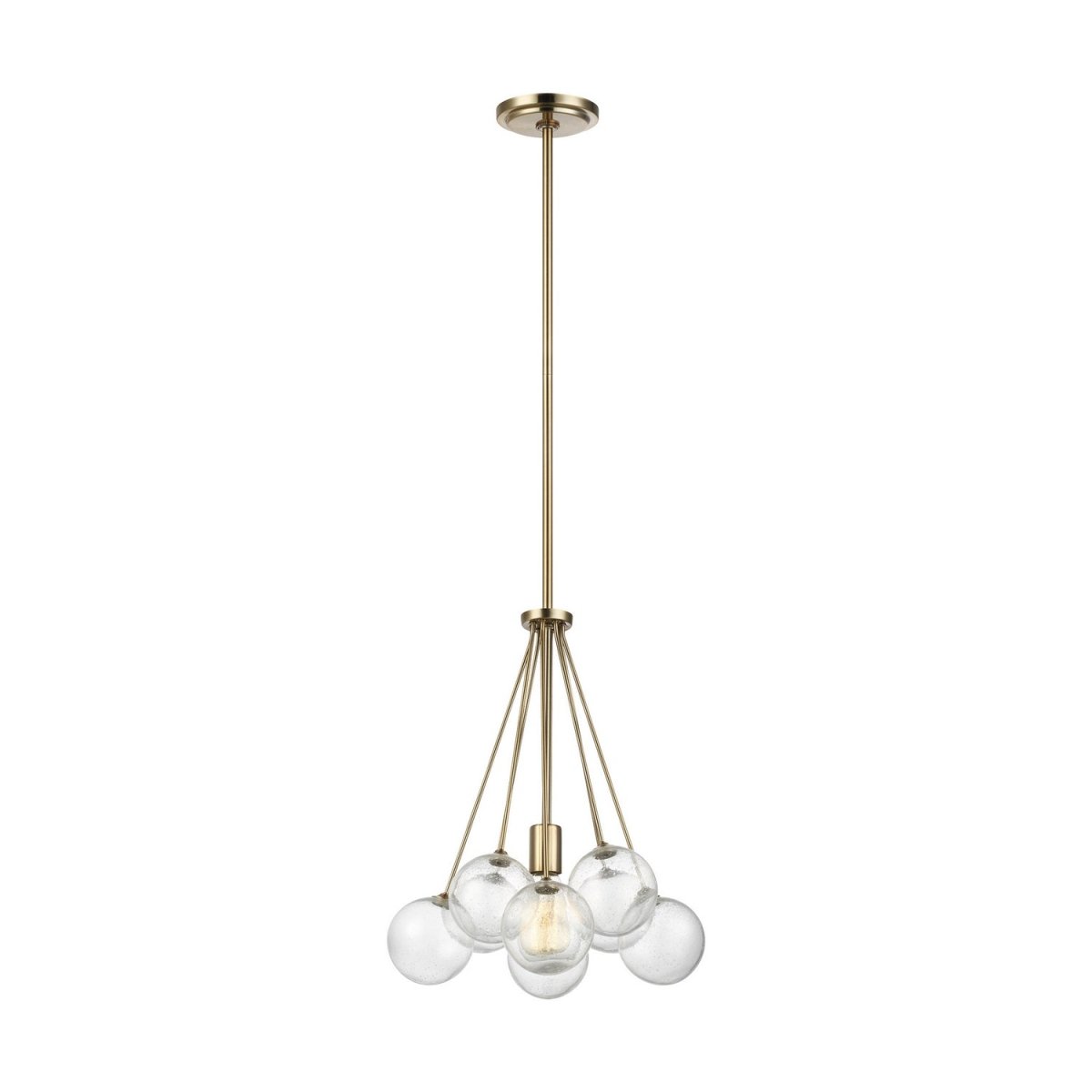 Lustre Bronzeville - Laiton satiné 14 1/4" by Visual Comfort Studio | Luminaires & cie