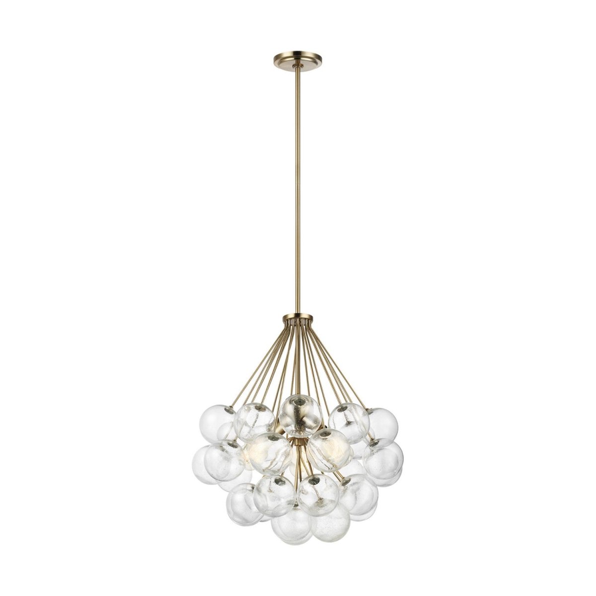 Lustre Bronzeville - Laiton satiné 21 3/4" by Visual Comfort Studio | Luminaires & cie