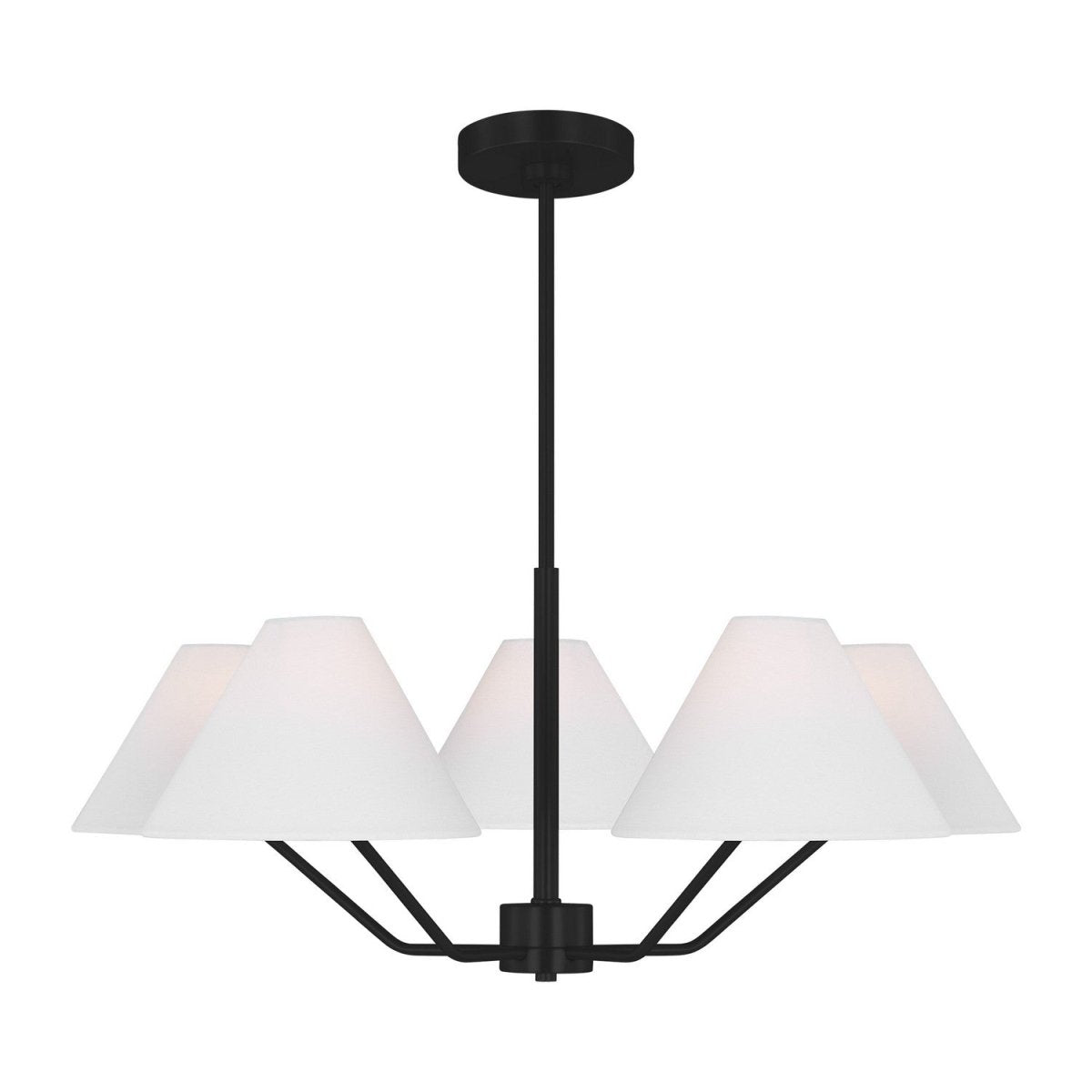 Lustre Burke - Noir minuit 30" by Visual Comfort Studio | Luminaires & cie