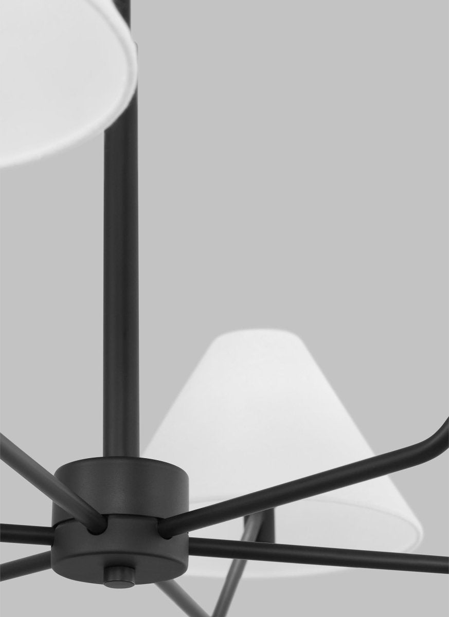 Lustre Burke - Laiton satiné 38" by Visual Comfort Studio | Luminaires & cie
