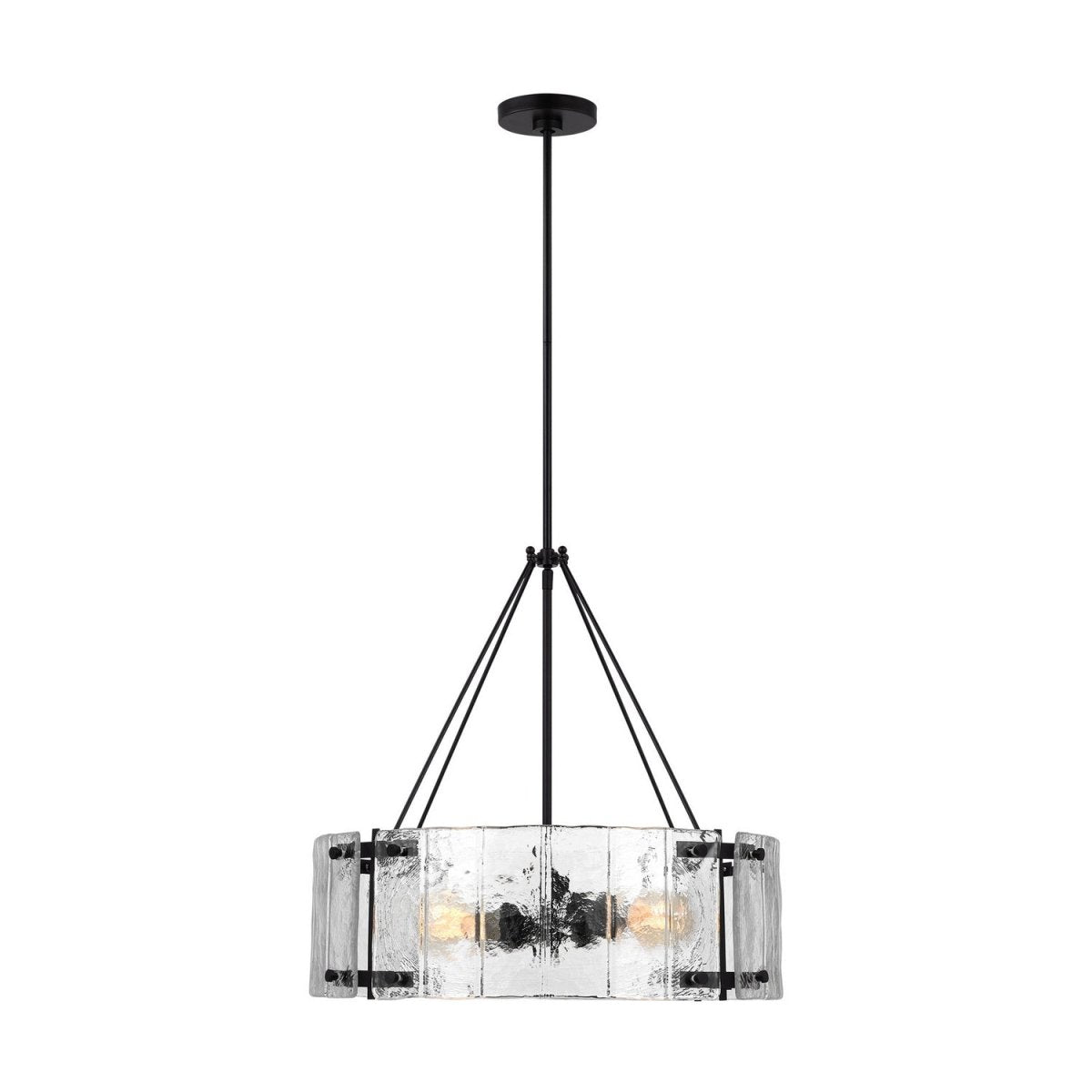 Lustre Calvert - Fer vieilli by Visual Comfort Studio | Luminaires & cie