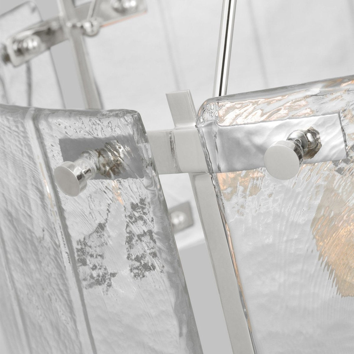 Lustre Calvert - Nickel poli by Visual Comfort Studio | Luminaires & cie