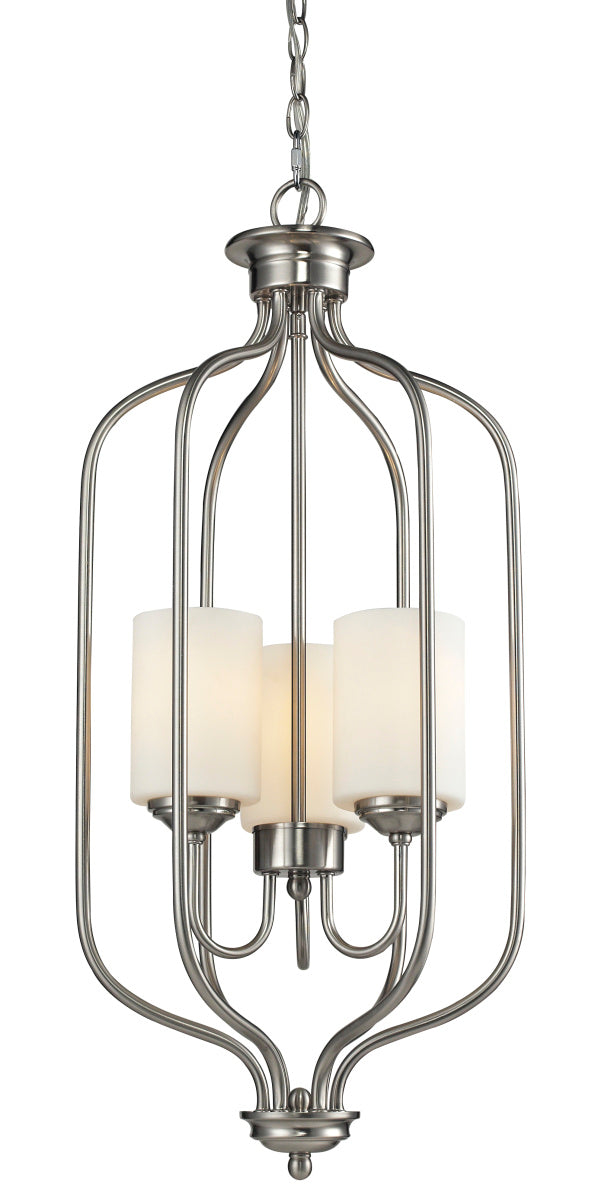 Lustre Cardinal Nickel brossé, 13 1/2" – Z-Lite