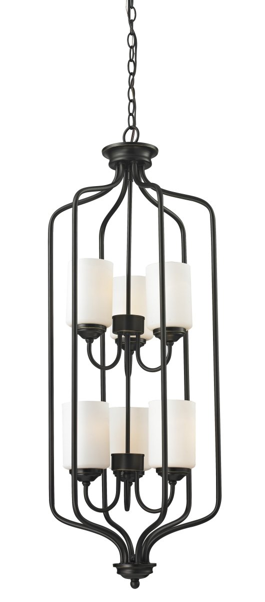 Lustre Cardinal - Bronze vieilli 15" by Z-Lite | Luminaires & cie