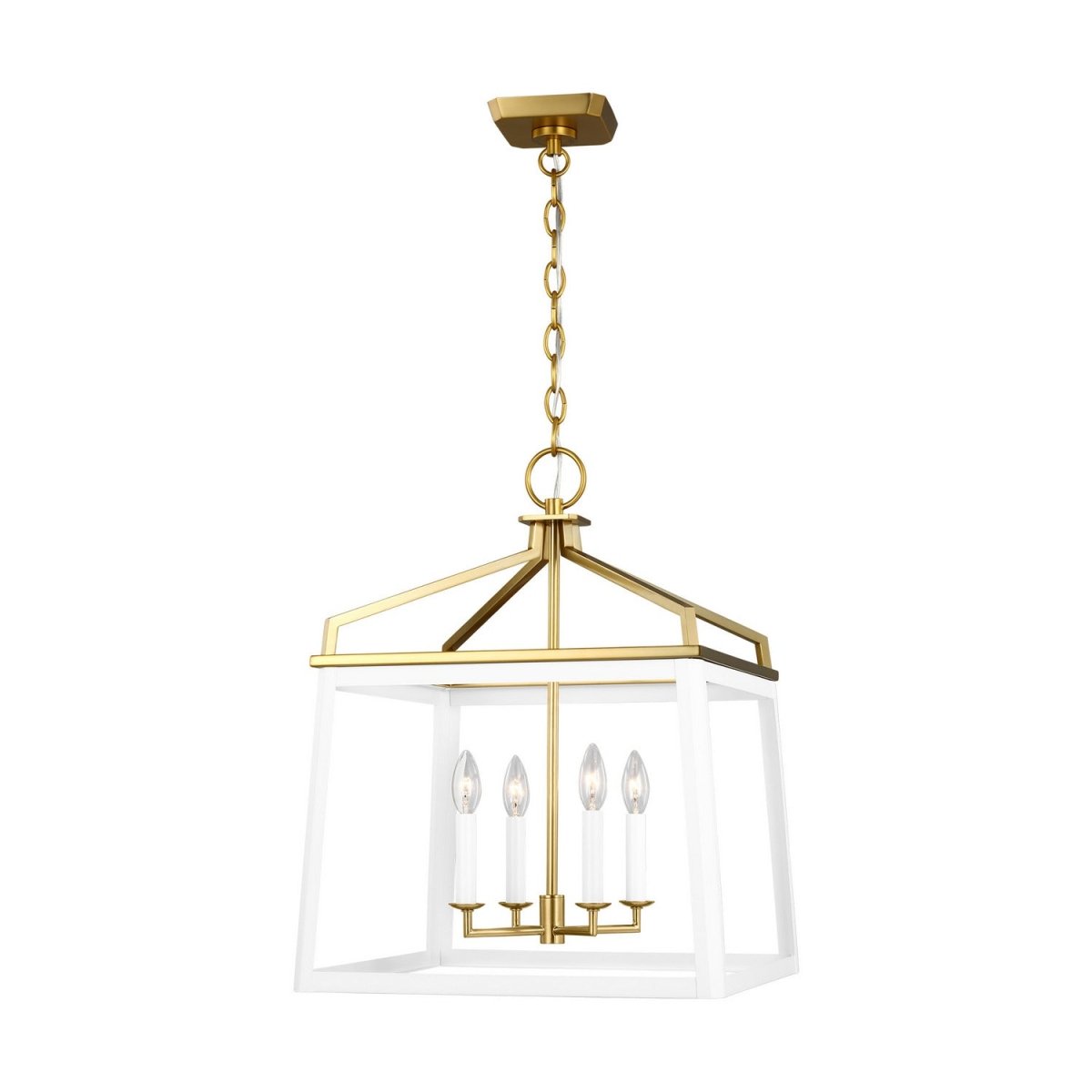 Lustre Carlow - Blanc mat 18" by Visual Comfort Studio | Luminaires & cie
