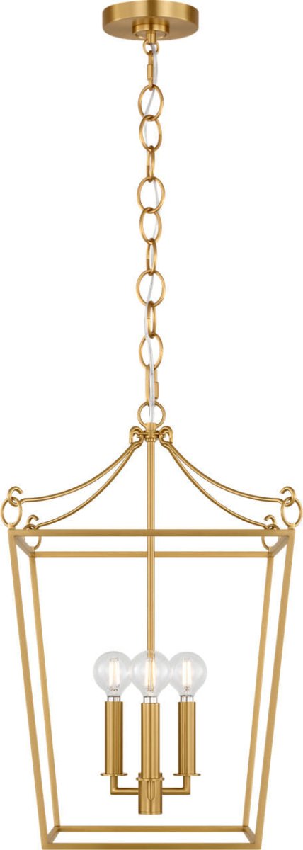 Lustre Carlyle - Laiton bruni 13 3/4" by Visual Comfort Studio | Luminaires & cie