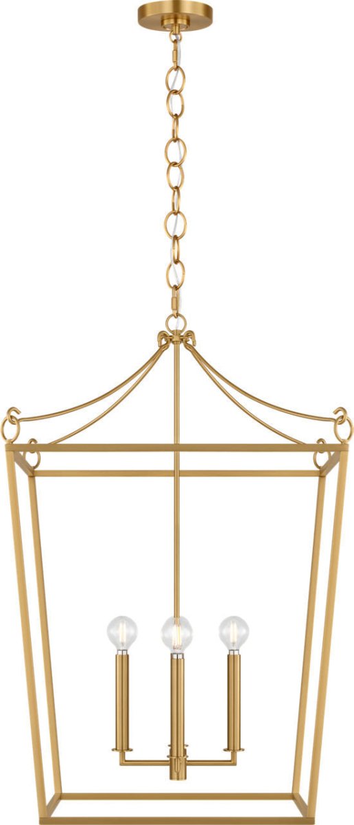Lustre Carlyle - Laiton bruni 21" by Visual Comfort Studio | Luminaires & cie