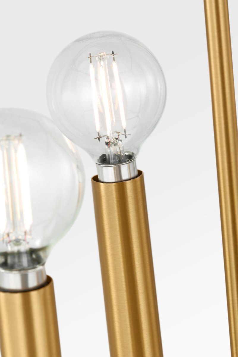 Lustre Carlyle - Noir minuit | Laiton bruni 24 3/8" by Visual Comfort Studio | Luminaires & cie