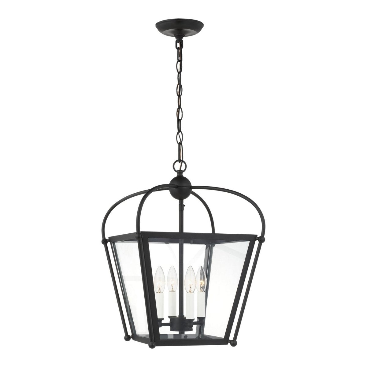 Lustre Charleston - Noir minuit 13 7/8" by Visual Comfort Studio | Luminaires & cie