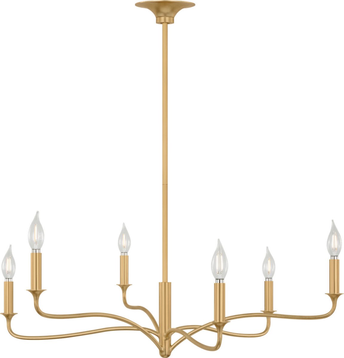 Lustre Chatsworth - Doré 32" by Visual Comfort Studio | Luminaires & cie