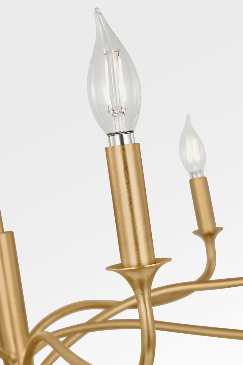 Lustre Chatsworth - Doré 32" by Visual Comfort Studio | Luminaires & cie