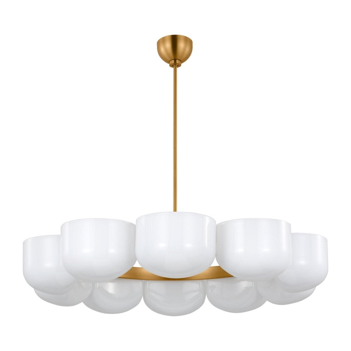 Lustre Cheverny - Blanc mat by Visual Comfort Studio | Luminaires & cie
