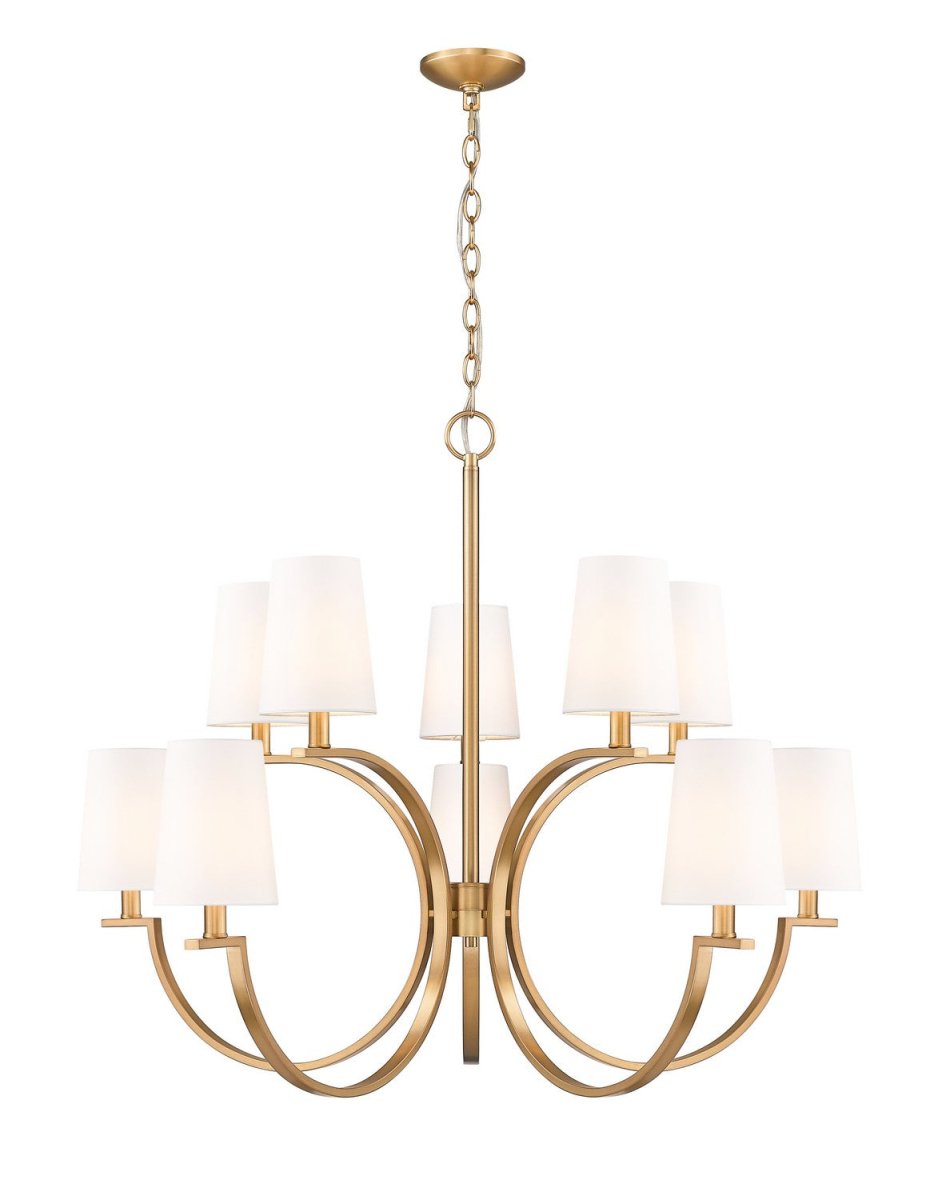 Lustre Cordelia - Or moderne 40" by Z-Lite | Luminaires & cie