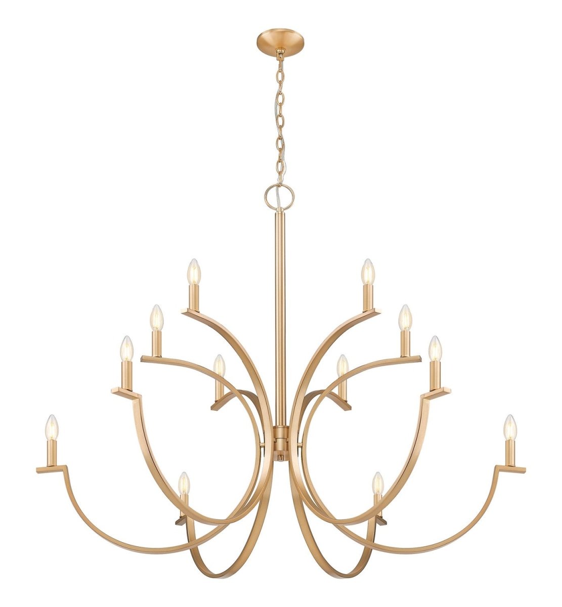 Lustre Cordelia - Or moderne 29 1/4" by Z-Lite | Luminaires & cie