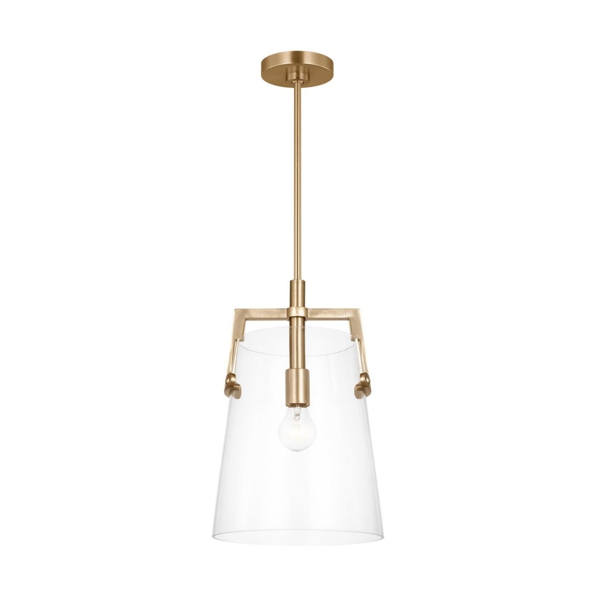 Lustre Crofton - Laiton satiné by Visual Comfort Studio | Luminaires & cie