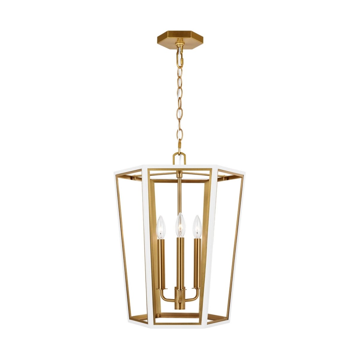 Lustre Curt - Blanc mat 16" by Visual Comfort Studio | Luminaires & cie