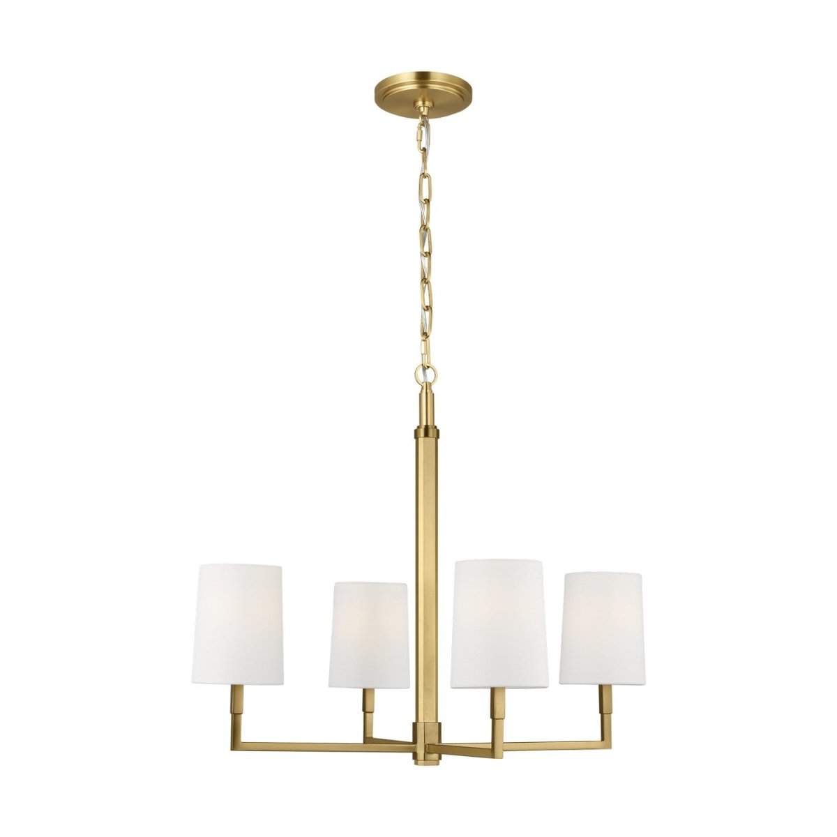 Lustre Danica - Laiton bruni 27" by Visual Comfort Studio | Luminaires & cie