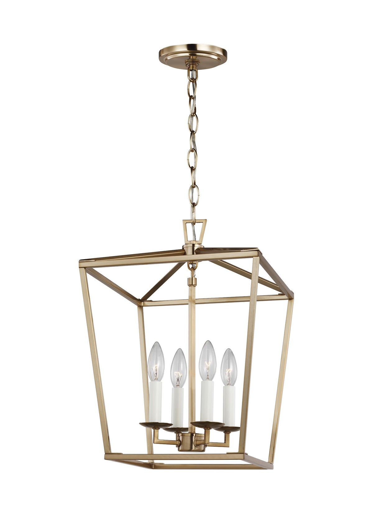Lustre Dianna Laiton satiné, 12 1/2" – vue 2