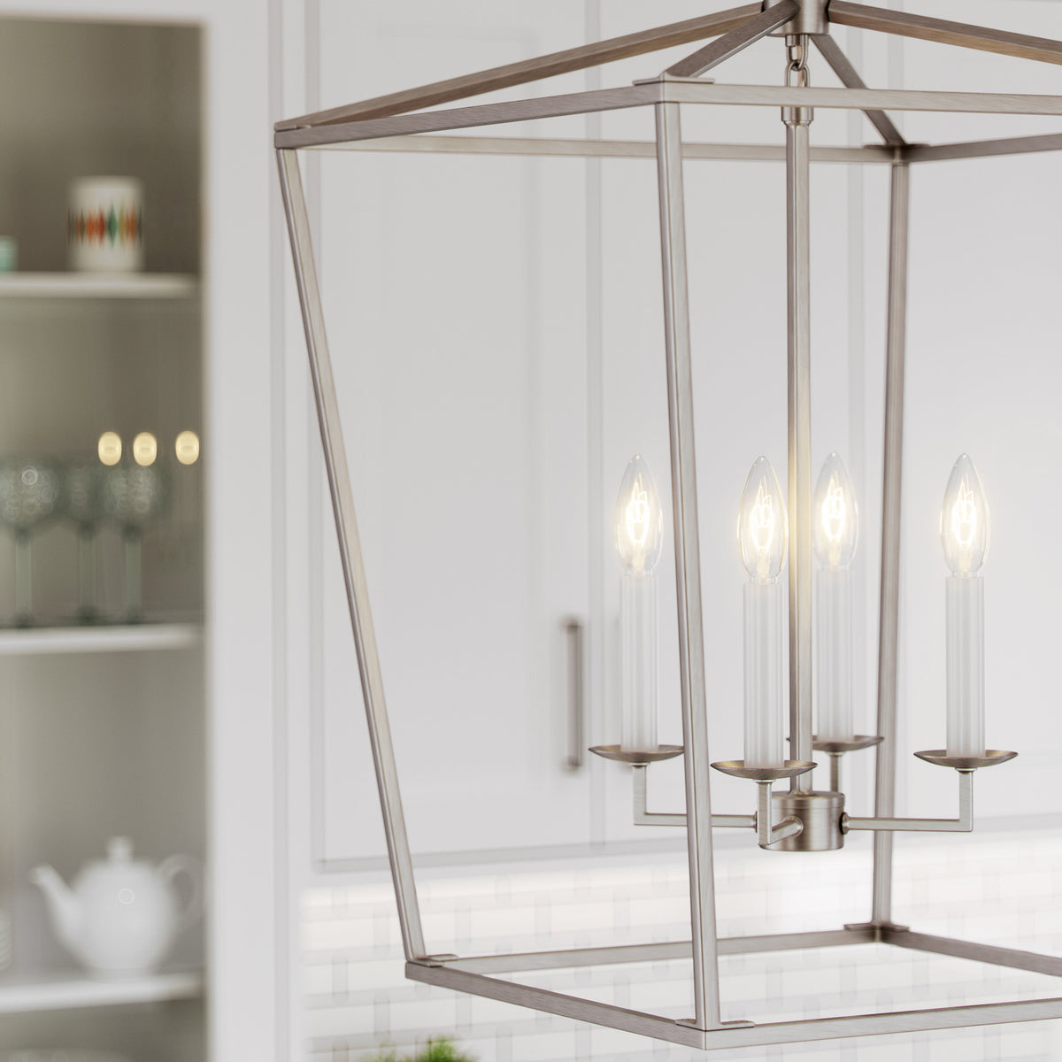 Lustre Dianna Nickel brossé, 17" – vue 5