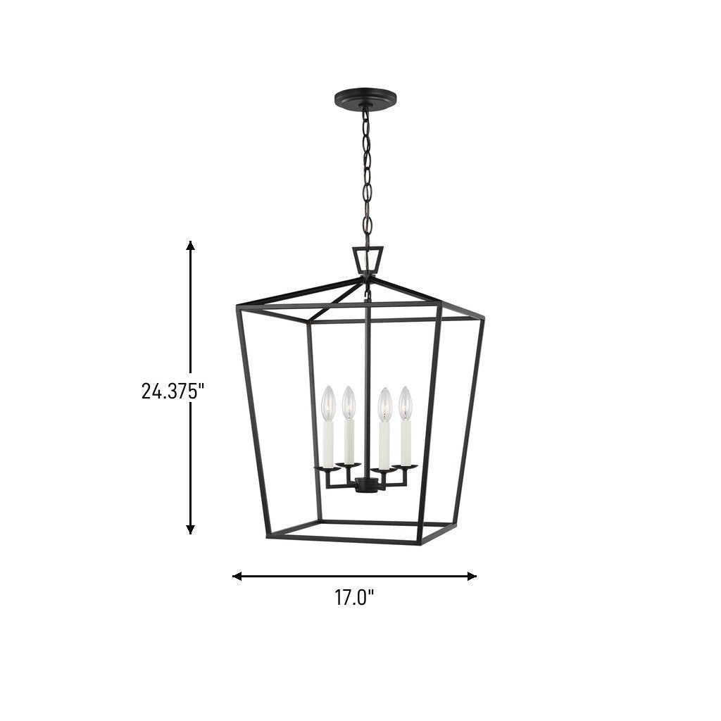 Lustre Dianna - Nickel brossé 12 1/2" by Visual Comfort Studio | Luminaires & cie