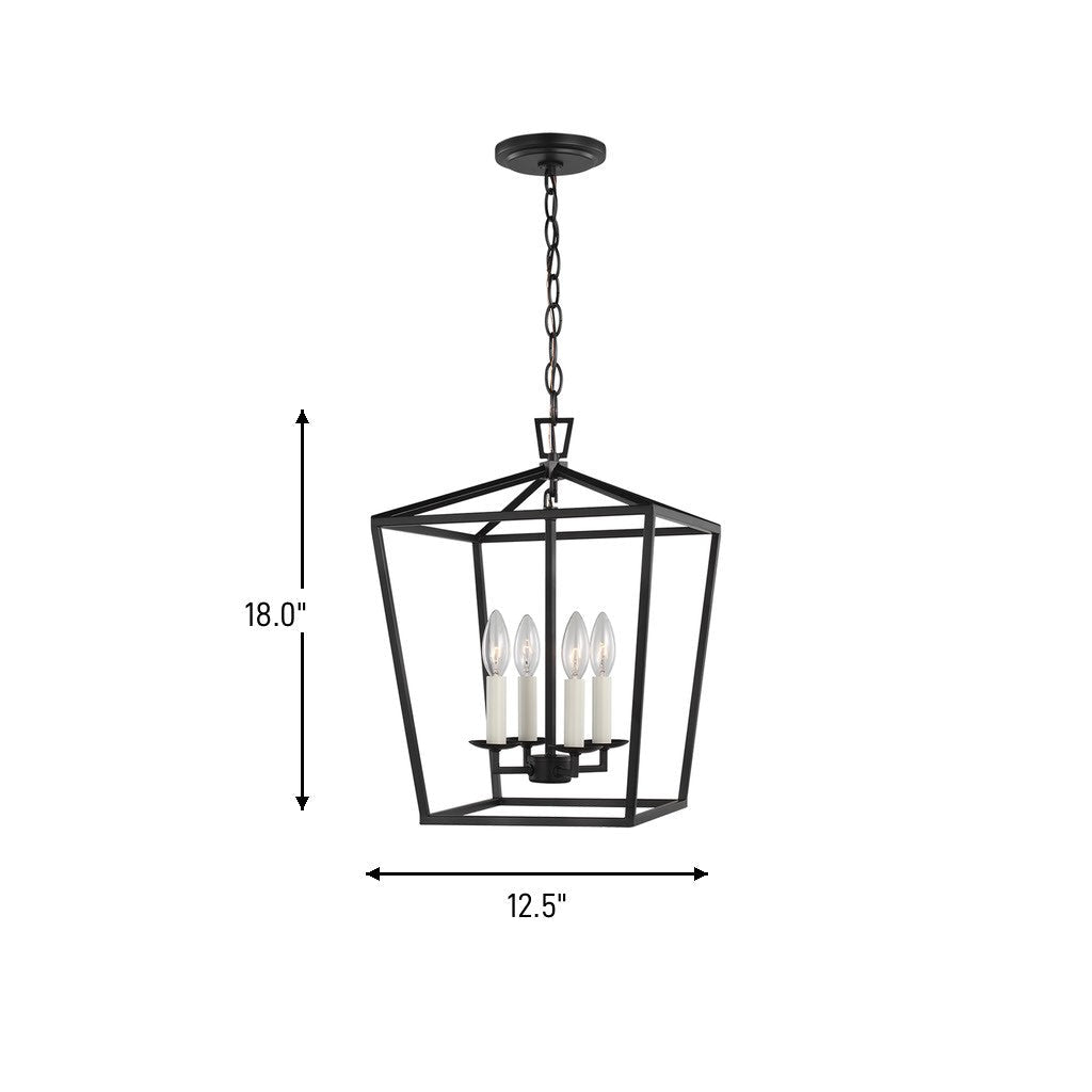 Lustre Dianna - Nickel brossé 12 1/2" by Visual Comfort Studio | Luminaires & cie