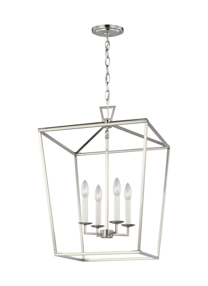 Lustre Dianna - Nickel brossé 12 1/2" by Visual Comfort Studio | Luminaires & cie