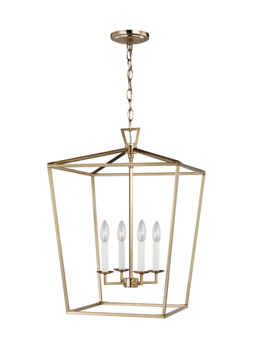 Lustre Dianna - Laiton satiné 17" by Visual Comfort Studio | Luminaires & cie