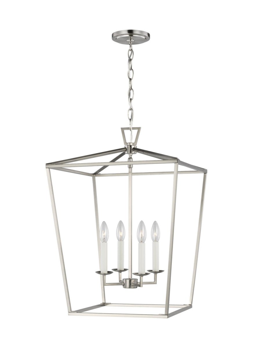 Lustre Dianna - Nickel brossé 17" by Visual Comfort Studio | Luminaires & cie