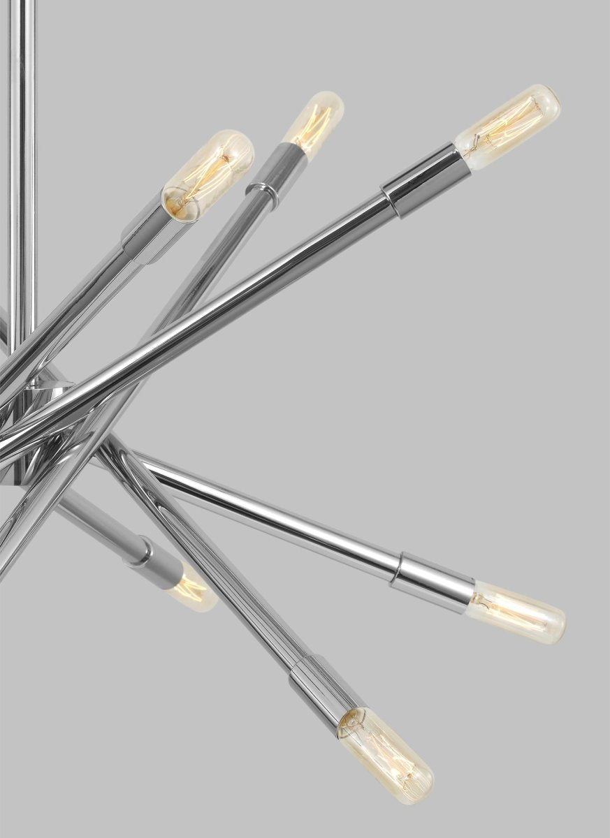 Lustre Eastyn - Nickel poli 22 1/2" by Visual Comfort Studio | Luminaires & cie