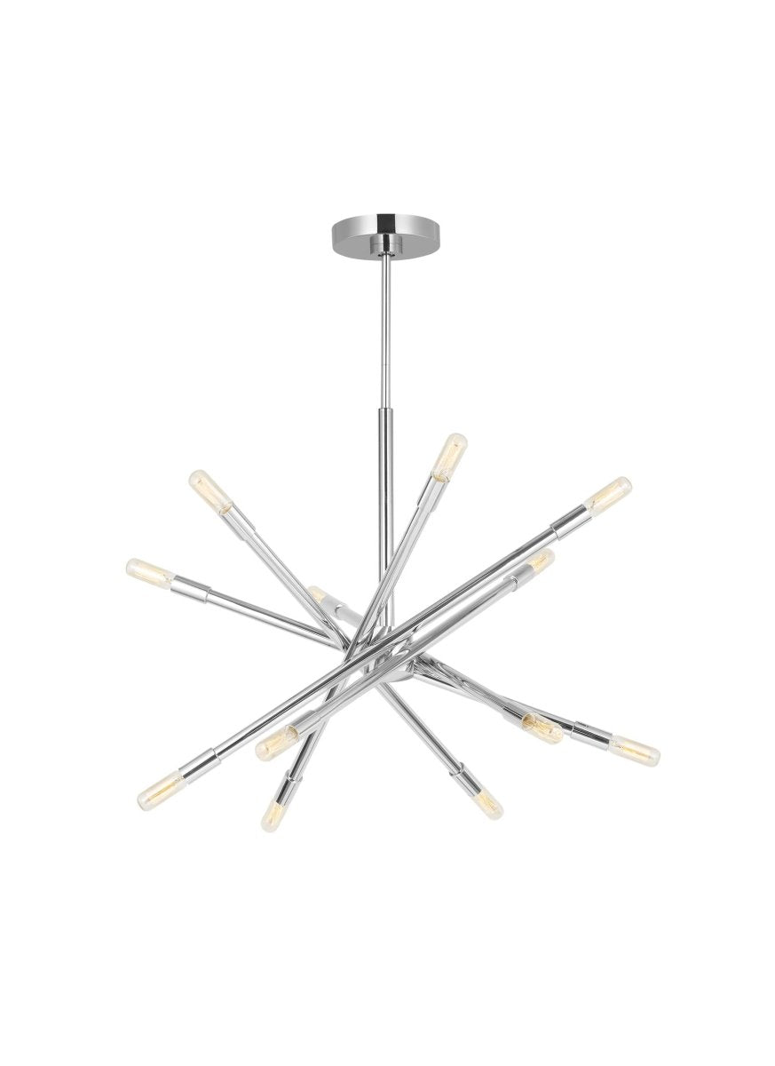 Lustre Eastyn - Nickel poli 22 1/2" by Visual Comfort Studio | Luminaires & cie