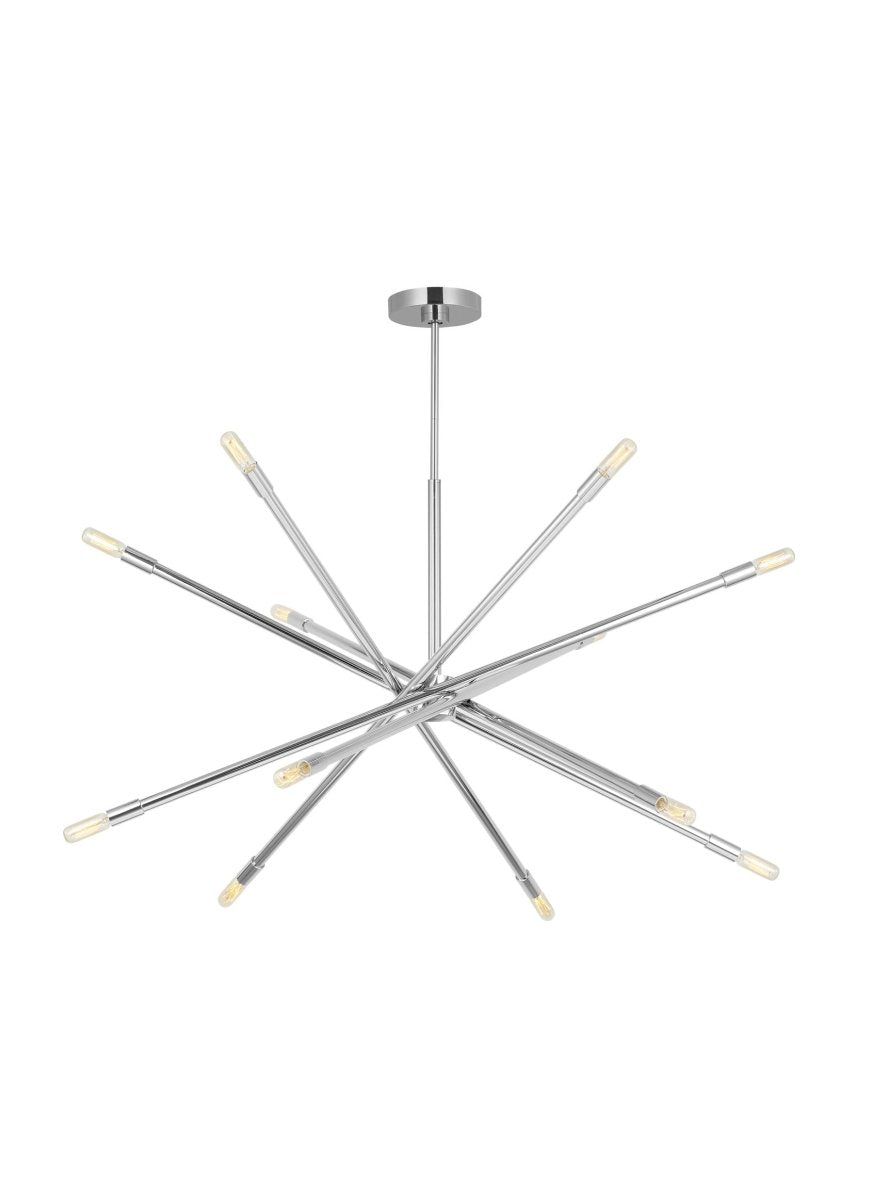 Lustre Eastyn - Nickel poli 22 1/2" by Visual Comfort Studio | Luminaires & cie