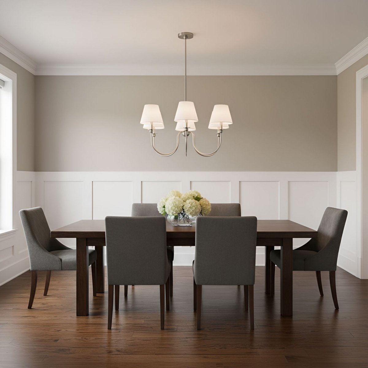 Lustre Elsay - Laiton satiné 29 3/4" by Visual Comfort Studio | Luminaires & cie