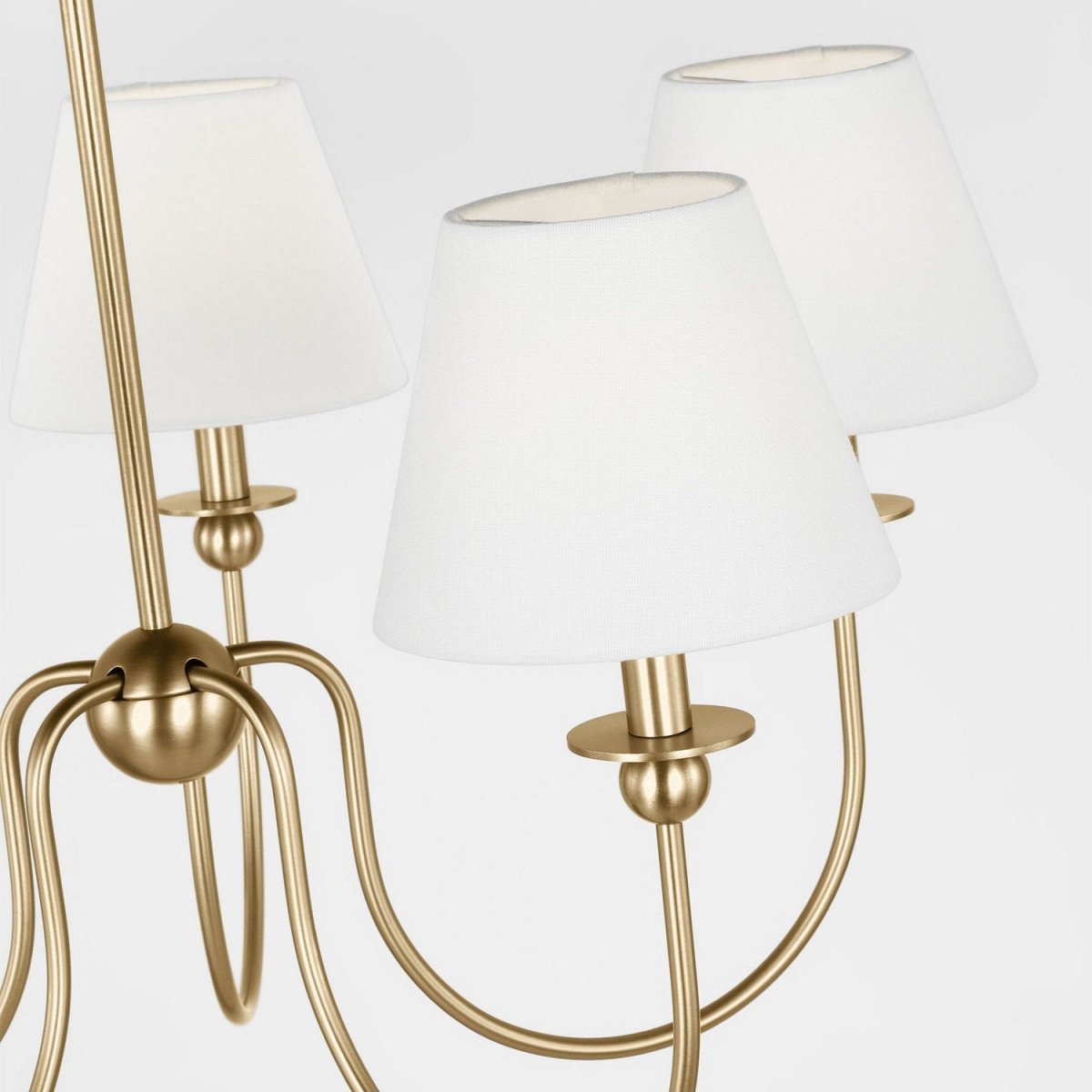 Lustre Elsay - Laiton satiné 29 3/4" by Visual Comfort Studio | Luminaires & cie