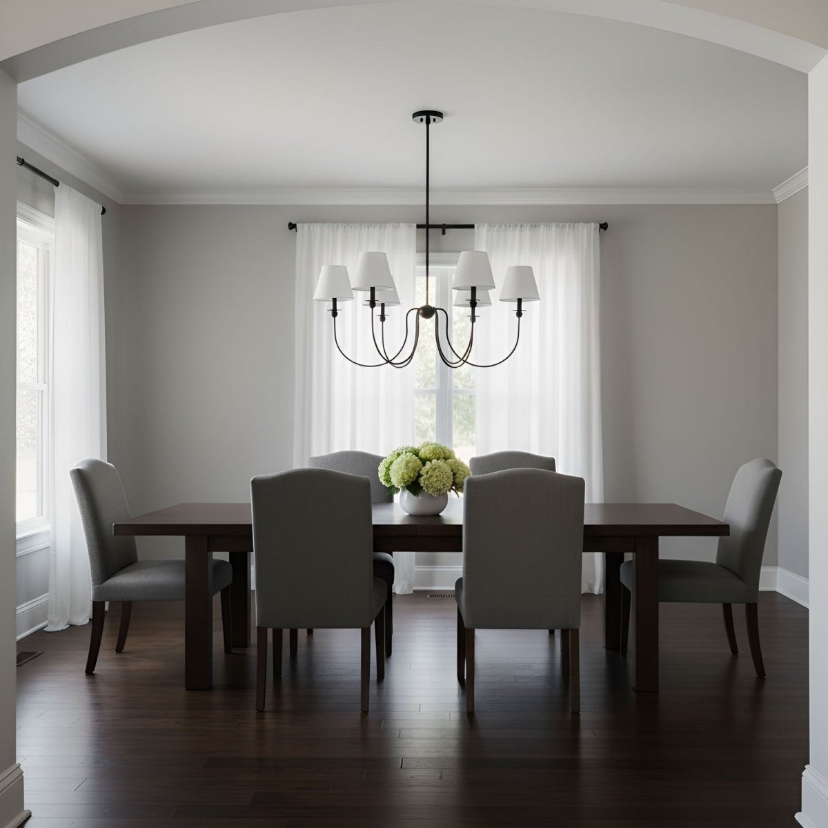 Lustre Elsay - Laiton satiné 29 3/4" by Visual Comfort Studio | Luminaires & cie