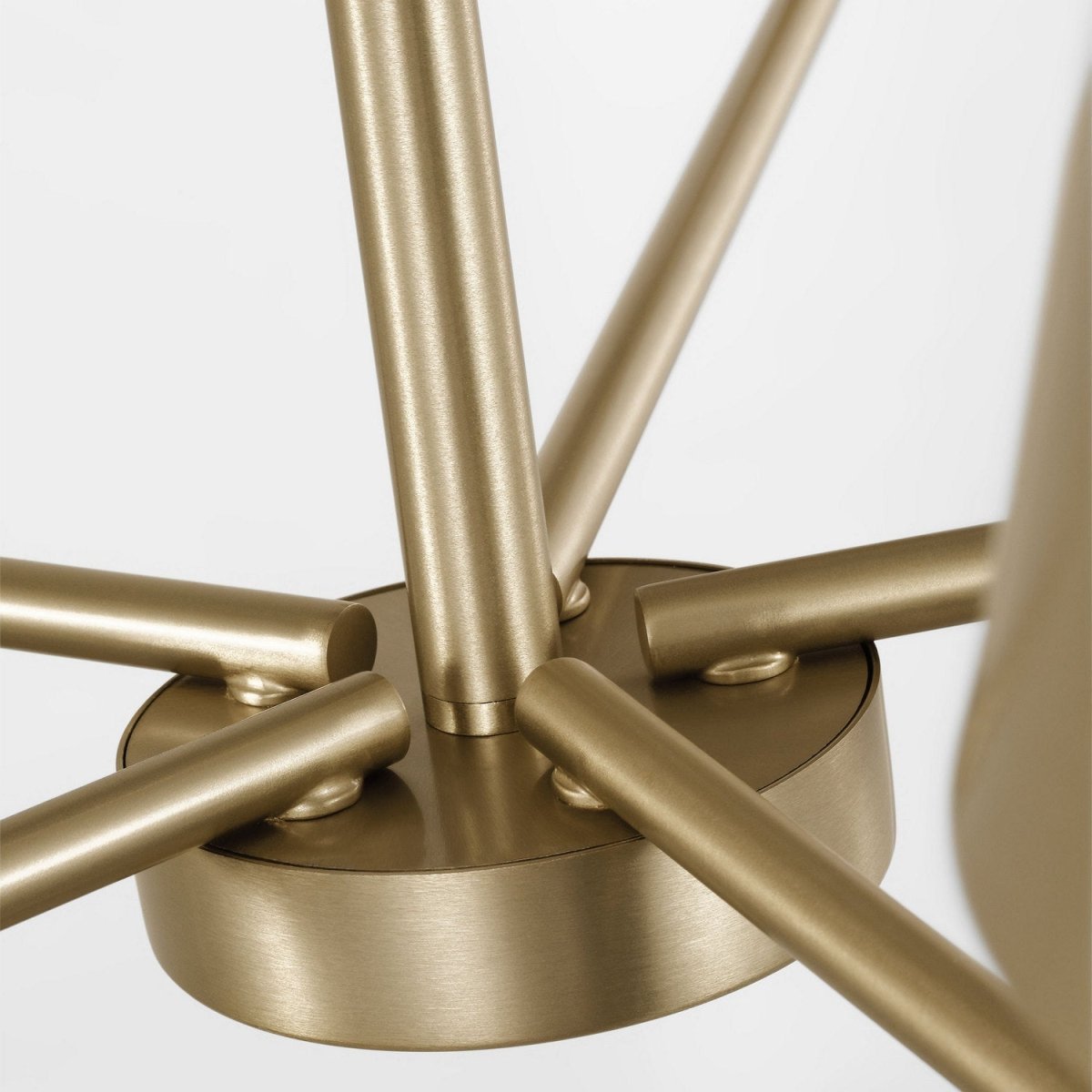 Lustre Ender - Laiton satiné by Visual Comfort Studio | Luminaires & cie